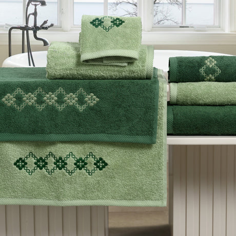 Set 2 Coppie di Spugna Ricamata - Silvia Coppia di spugna Dea