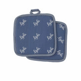 Set 2 Presine in Panama 100% Cotone - Icon Presina Lisola Blu