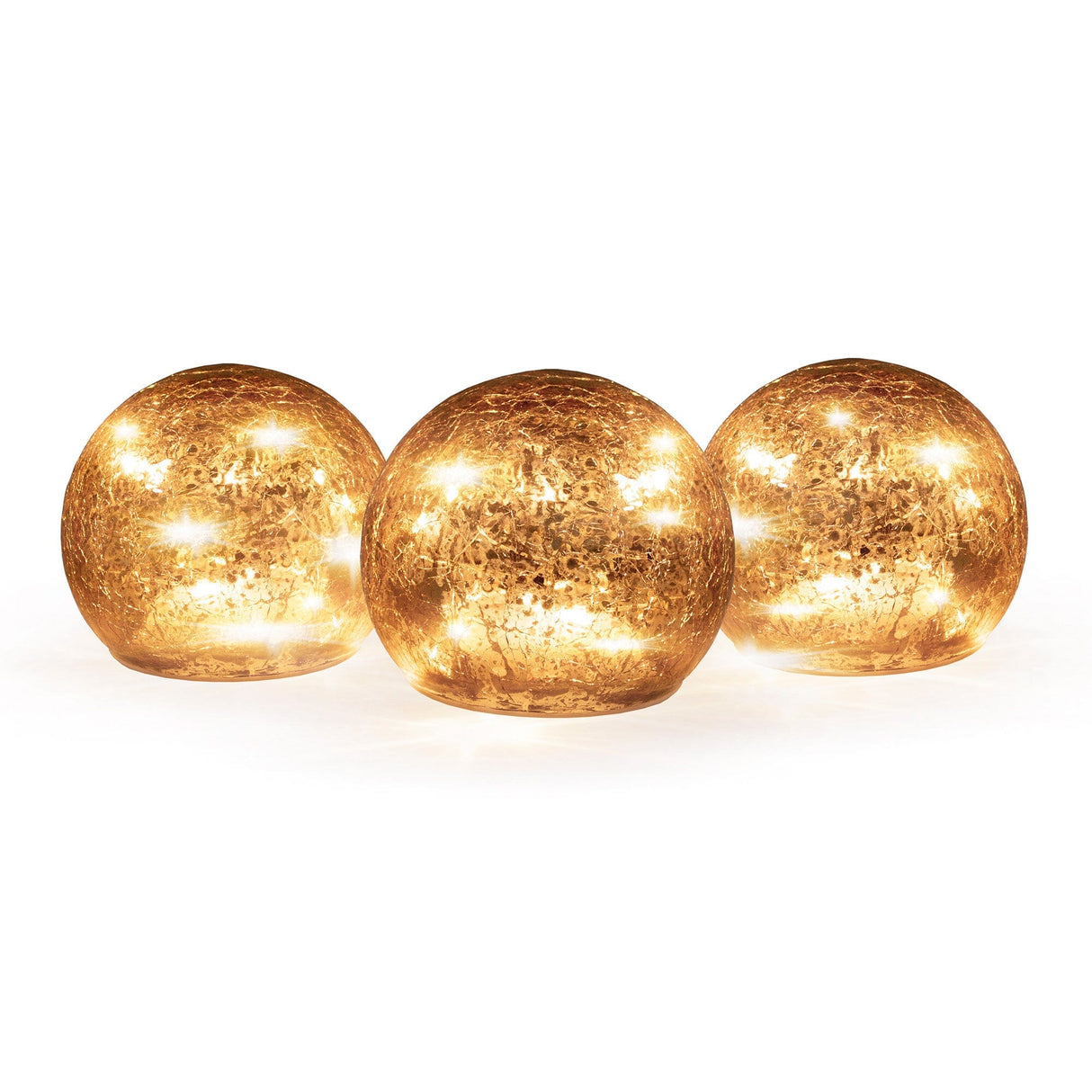 Set 3 Lampade a Led per Interni - Lua Lampada New Garden ø10x8.5cm