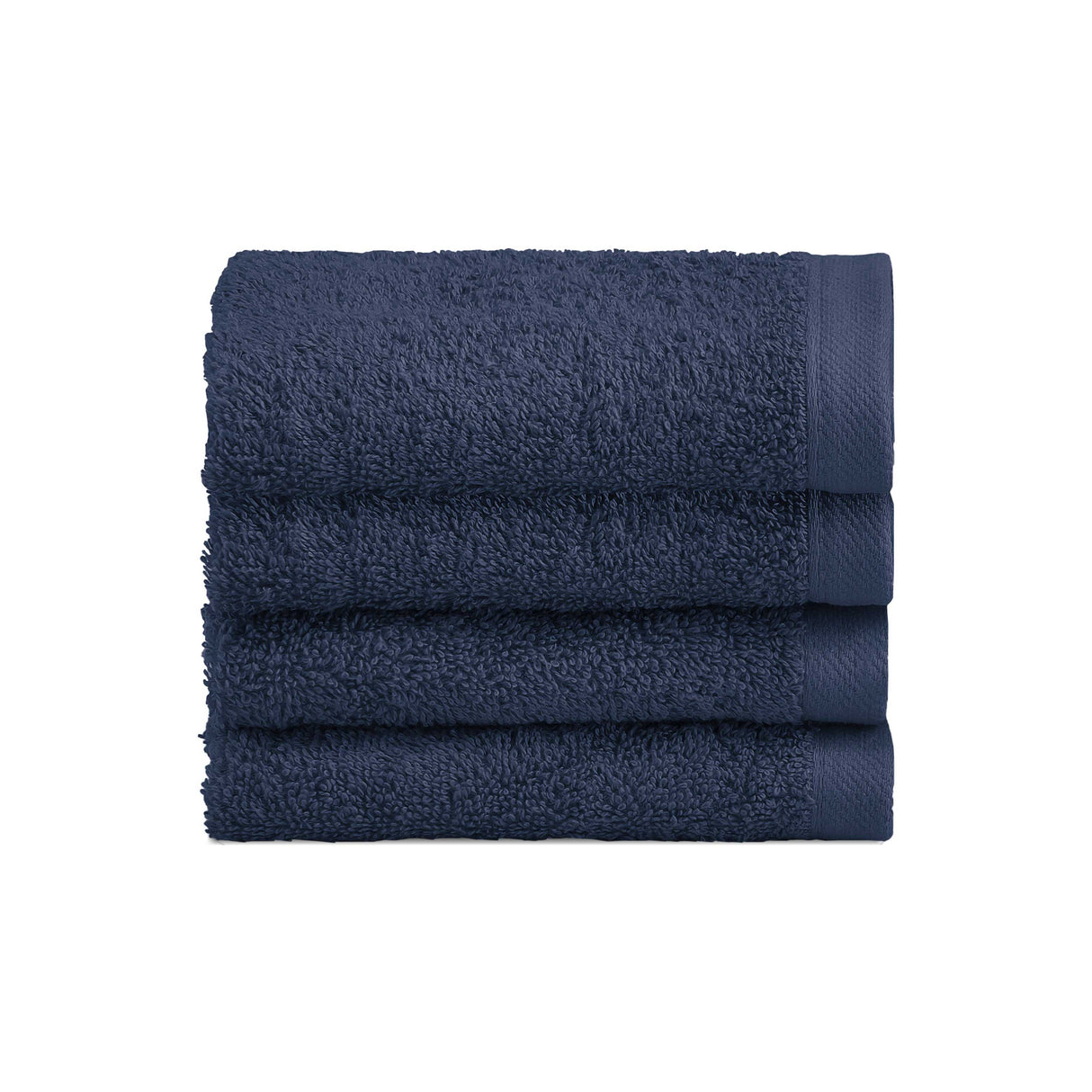 Set 4 Lavette in Spugna di Cotone Tinta Unita - Perla Lavetta Lisola Blu (Positano)