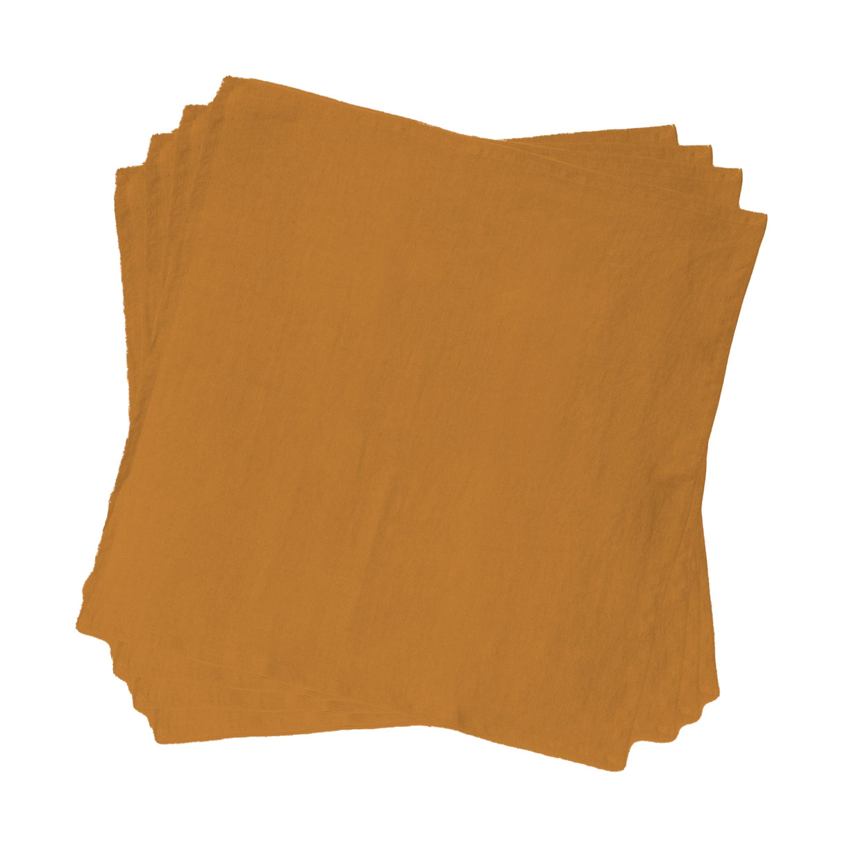 Set 4 Tovaglioli in puro Cotone StoneWashed NO STIRO - Cales tovaglioli Lisola Ambra