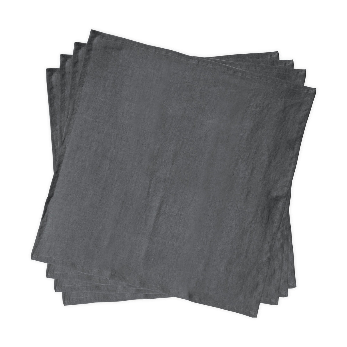 Tovaglia in puro Lino StoneWashed NO STIRO - Grafite Tovaglia Lisola
