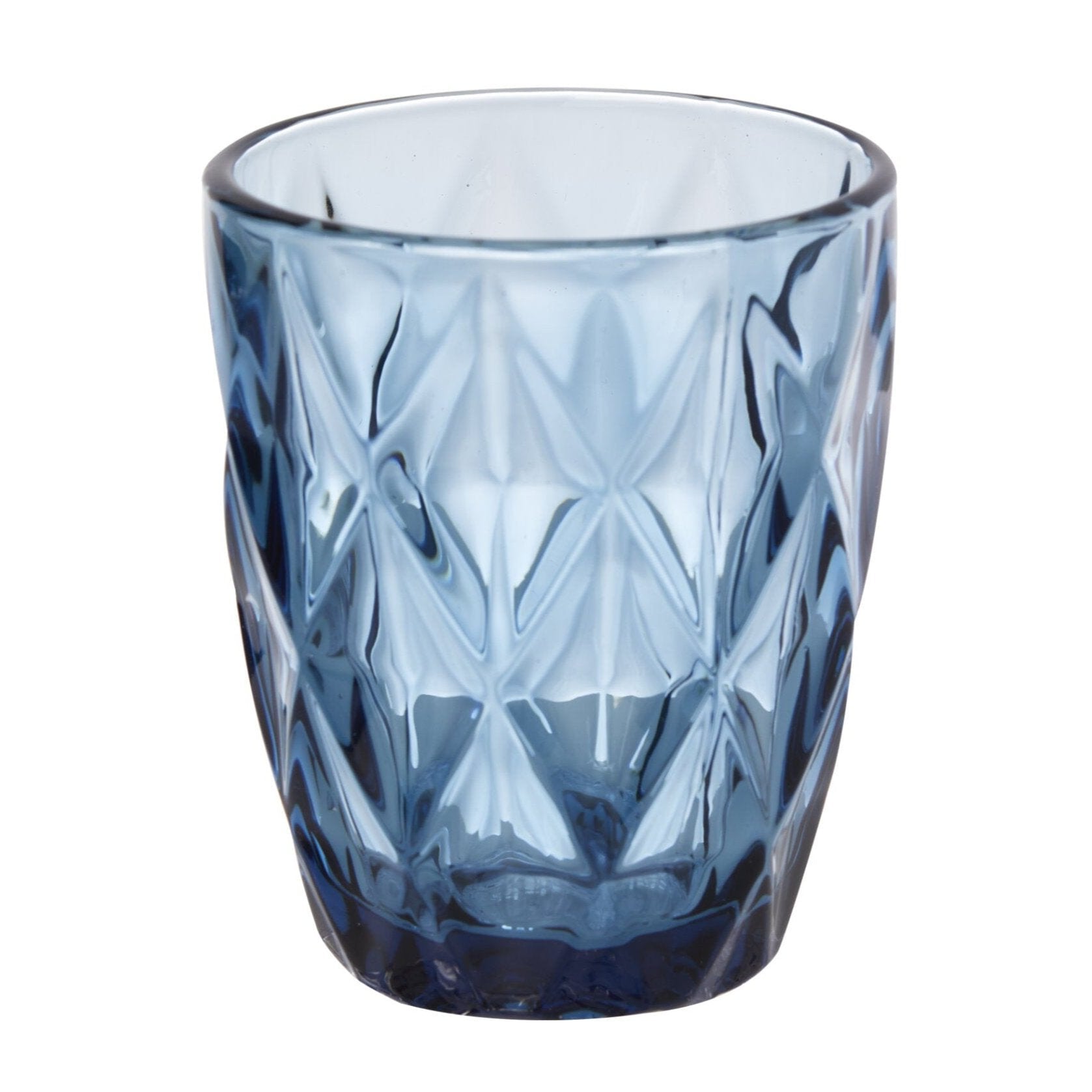 Set 6 Bicchieri Acqua in Pasta di Vetro Multicolor - Murano Bicchieri Maison Sucrée Blu