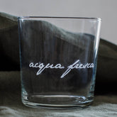 Set 6 Bicchieri Acqua Serigrafati - Acqua Fresca Bicchieri Simple Day