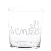 Set 6 Bicchieri Acqua Serigrafati - Senza Bolle Bicchieri Simple Day