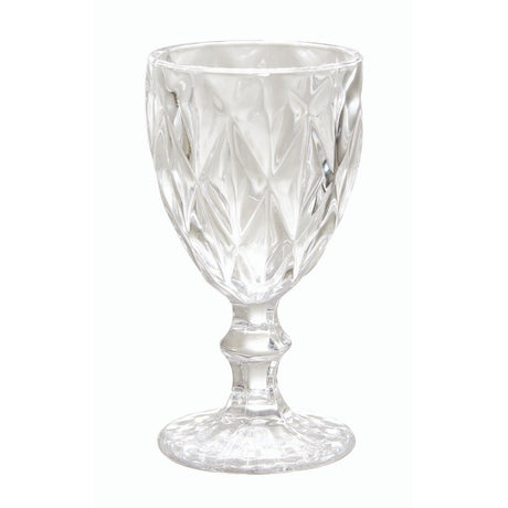 Set 6 Calici in Pasta di Vetro Multicolor - Murano Calice Maison Sucrée Bianco
