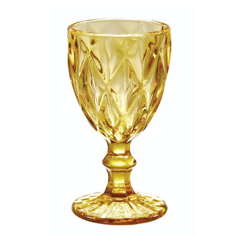 Set 6 Calici in Pasta di Vetro Multicolor - Murano Calice Maison Sucrée Giallo