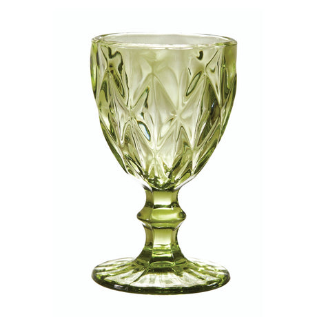 Set 6 Calici in Pasta di Vetro Multicolor - Murano Calice Maison Sucrée Verde