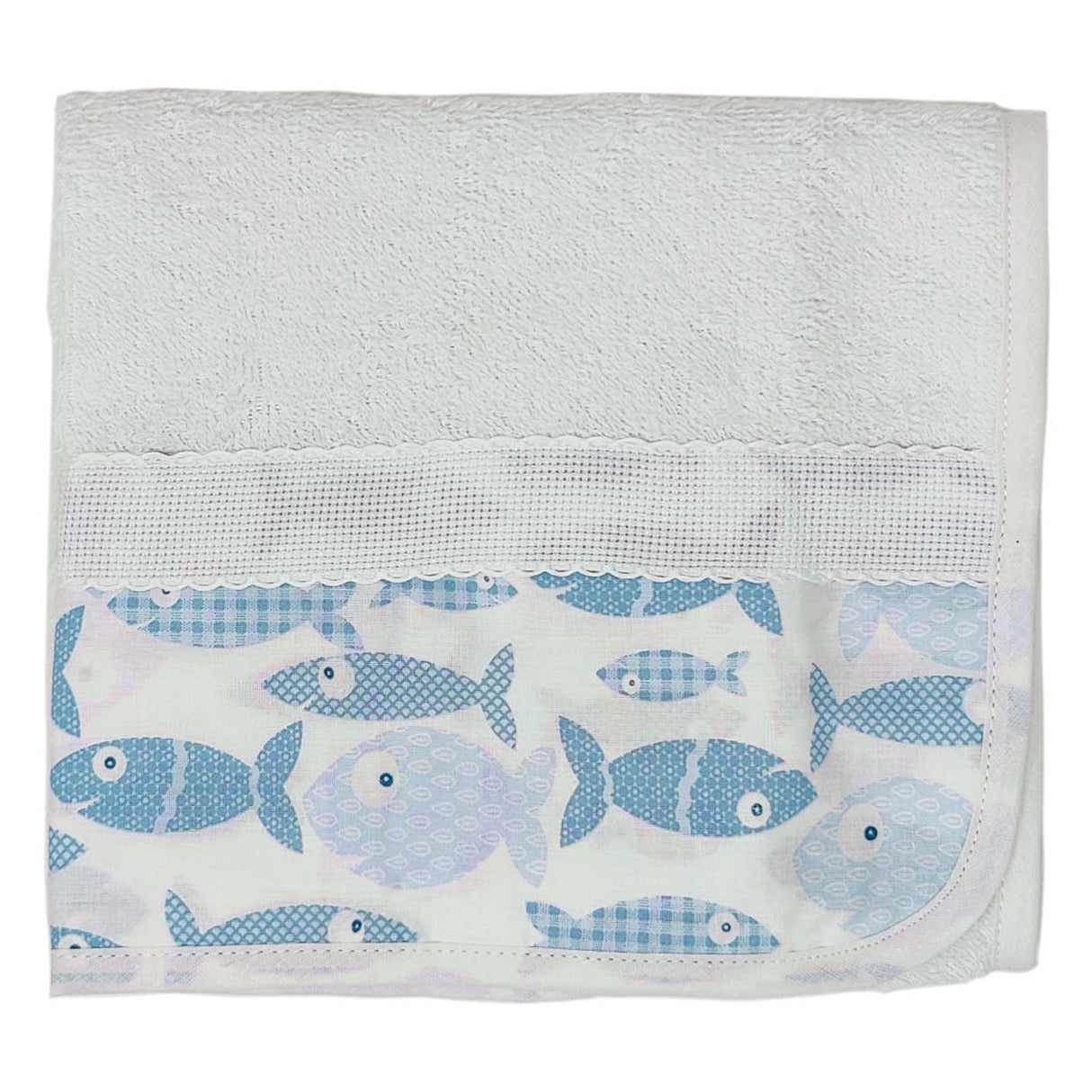 Set Asilo in Spugna di Cotone - Happy Fish Set Asilo Lisola Baby
