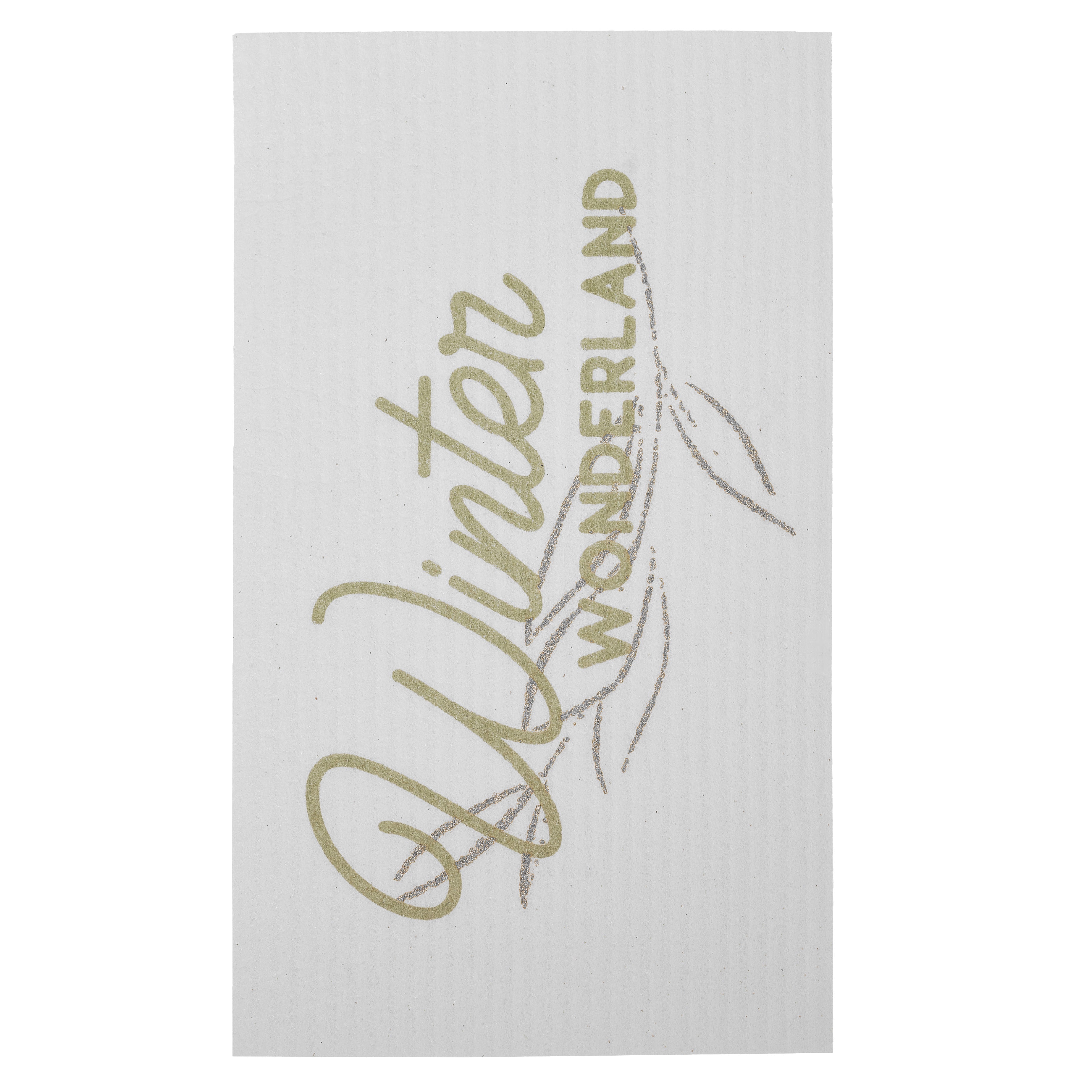 Set Grembiule e Panno Spugna - Winter Wonderland Grembiule Maison Sucrée