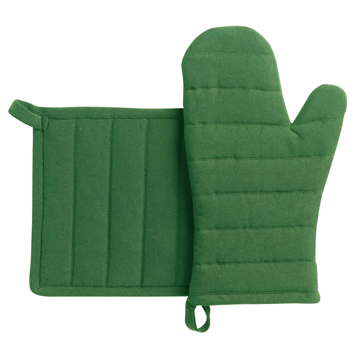 Set Presina e Guanto in Cotone Riciclato - Jona Guanto + presina Winkler Verde