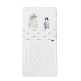 Snurk Completo Letto per Bimbi in Percalle di Cotone - Arctic Friends Lenzuola Bimbi Snurk 120x150 cm + 60x120 cm (Culla)