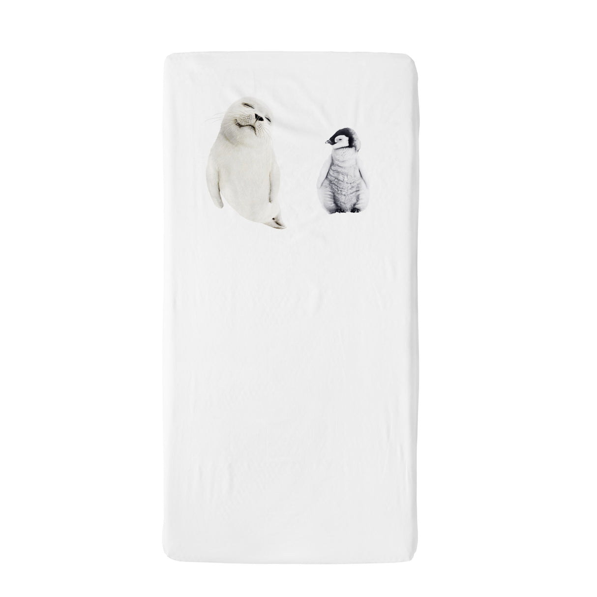 Snurk Completo Letto per Bimbi in Percalle di Cotone - Arctic Friends Lenzuola Bimbi Snurk