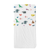 Snurk Completo Letto per Bimbi in Percalle di Cotone - Paper Zoo Lenzuola Bimbi Snurk