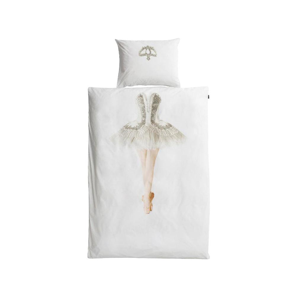 Completo Copripiumino in Puro Cotone - Ballerina Copripiumino Snurk Singolo 140x220 STANDARD EUROPA