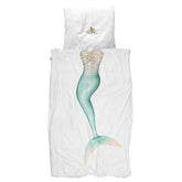 Parure Copripiumino in Puro Cotone - Sirena Copripiumino Snurk Singolo 140x220 STANDARD EUROPA