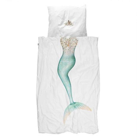 Parure Copripiumino in Puro Cotone - Sirena Copripiumino Snurk Singolo 140x220 STANDARD EUROPA