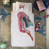 Parure Copripiumino in Puro Cotone - SuperGirl Copripiumino Snurk