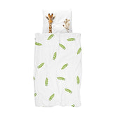 Snurk Parure Copripiumino in Puro Cotone - Wild Friends Copripiumino Snurk Singolo 140x220 STANDARD EUROPA
