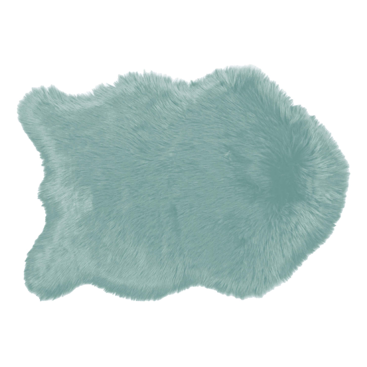 Tappeto Arredo a Pelo Lungo - Eskimo Tappeto Daunex 60x90 Verde Acqua