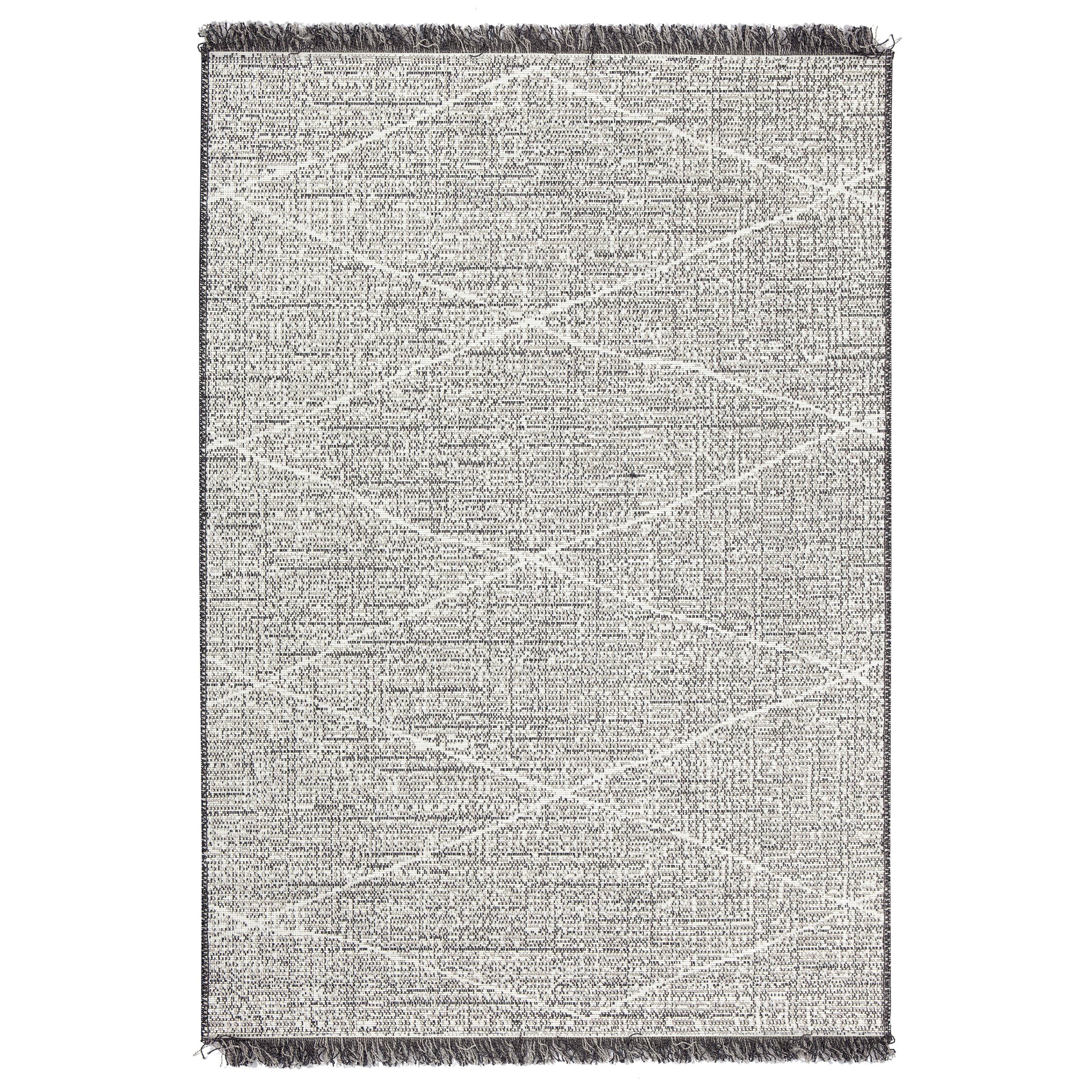 Tappeto Arredo Motivo Geometrico - Tweed Tappeto Vivaraise 60x110 Nero