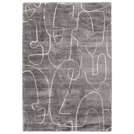Tappeto Arredo con Fantasia Geometrica - Livia Tappeto Vivaraise 160x230 Grigio
