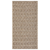 Tappeto Arredo in Fantasia Geometrica - Adam Tappeto Vivaraise 60x110 Lino