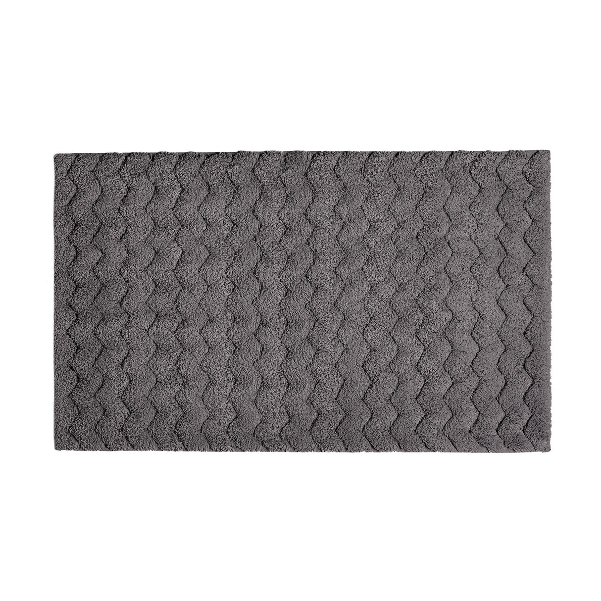 Tappeto in Cotone con Supporto Antiscivolo - Chevron Tappeto Sorema 50x80cm Tempesta