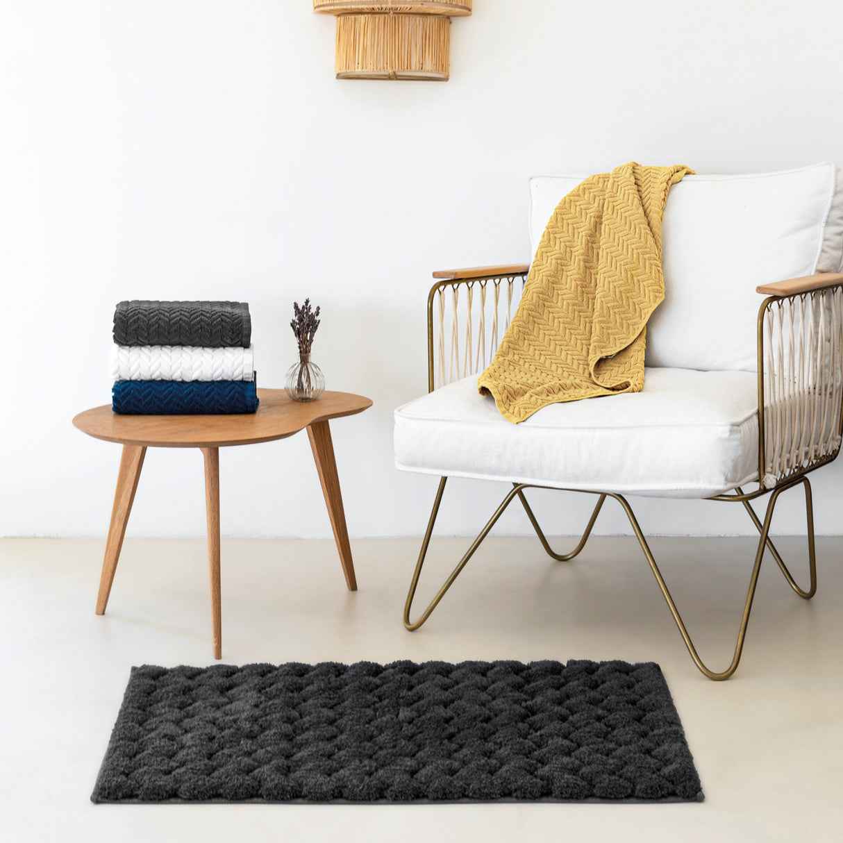 Tappeto in Cotone con Supporto Antiscivolo - Chevron Tappeto Sorema