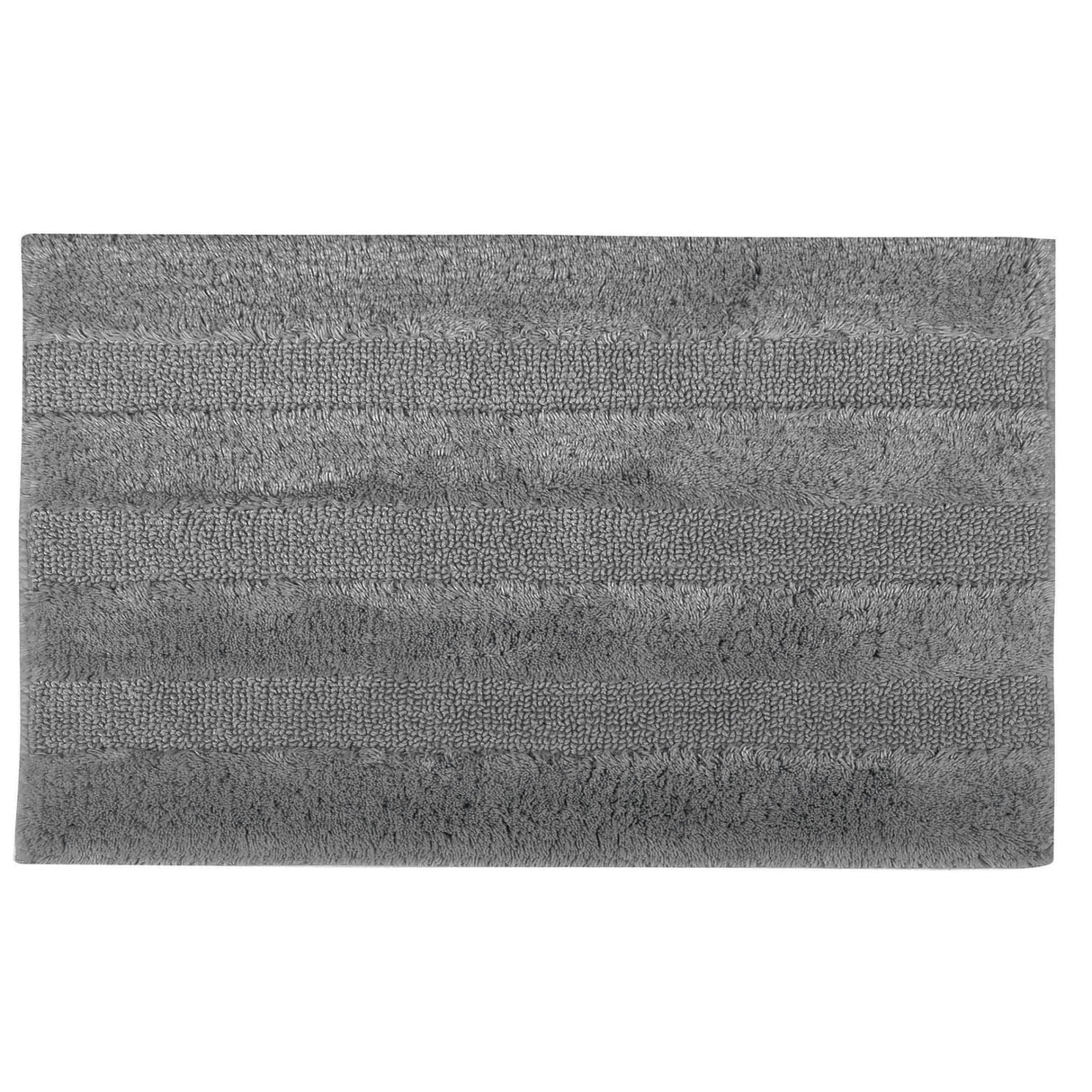 Tappeto in cotone pettinato reversibile - New Plus Tappeto Sorema 50x70 Grigio Chiaro