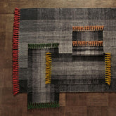 Tappeto in Puro Cotone Reversibile - Sale e Pepe Tappeto Fazzini