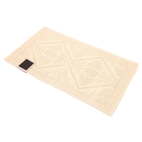 Tappeto in Puro Cotone Stonewashed Jacquard - Kris Tappeto Daunex 50x90 Naturale