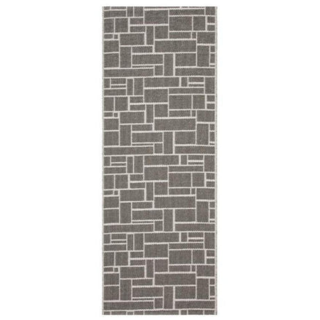 Tappeto in PVC - Dama - Swedy Tappeto Swedy 60x120cm Tortora