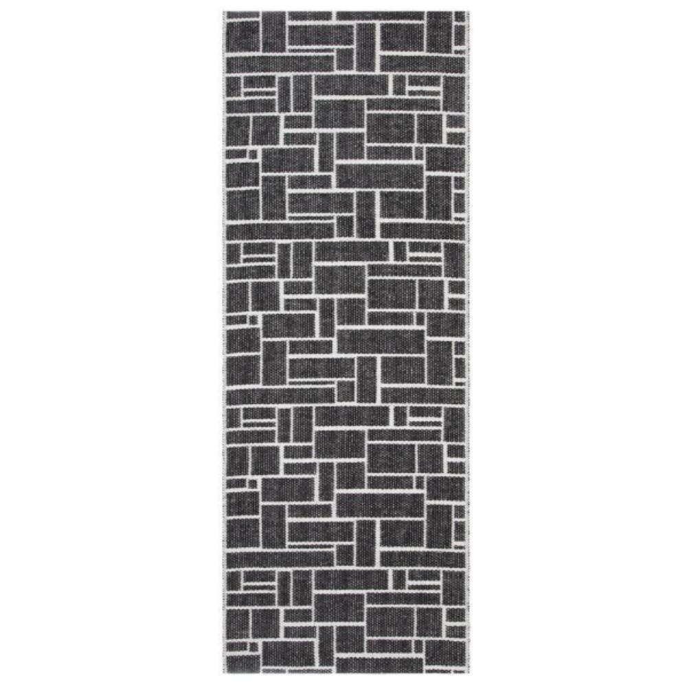 Tappeto in PVC - Dama - Swedy Tappeto Swedy 60x120cm Nero