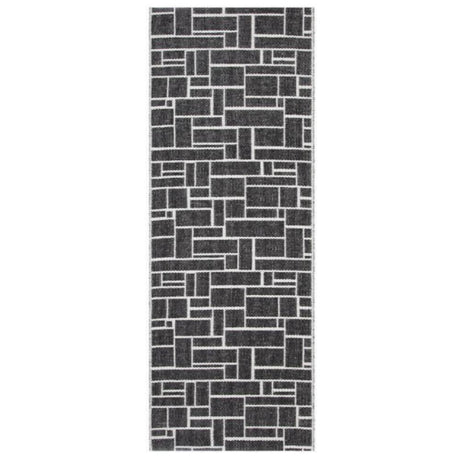 Tappeto in PVC - Dama - Swedy Tappeto Swedy 60x120cm Nero