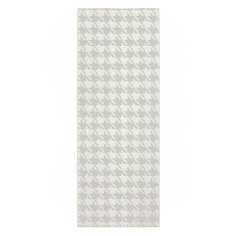 Tappeto in PVC - Ennie Tappeto Swedy 60x90 cm Argento (Col.12)