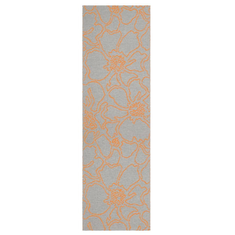 Tappeto in PVC - Flou - Swedy Tappeto Swedy 60x120cm Arancione