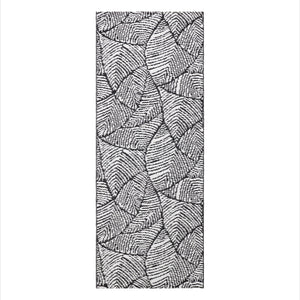 Tappeto in PVC - Jungle Tappeto Swedy 60x160 cm Nero/Bianco (Col.20) 