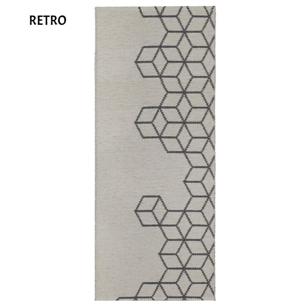 Tappeto in PVC - Maia - Swedy Tappeto Swedy 60x120cm Bianco Naturale