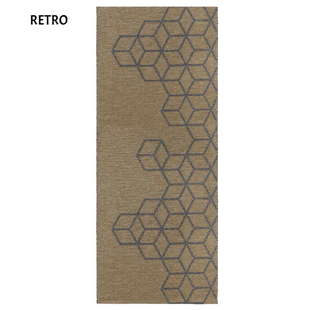 Tappeto in PVC - Maia Tappeto Swedy 60x120 cm Marrone (Col.8)