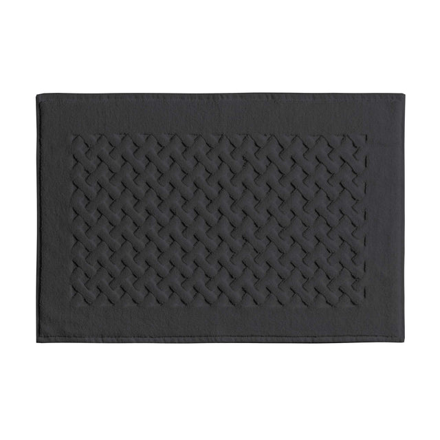 Tappeto Perla in Spugna di Puro Cotone - Lisola Tappeto Lisola 60x40 Nero