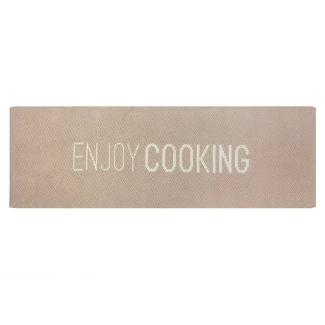 Tappeto per Cucina Fantasia Stampata - Enjoy Cooking Tappeto Marinette Saint-Tropez Beige
