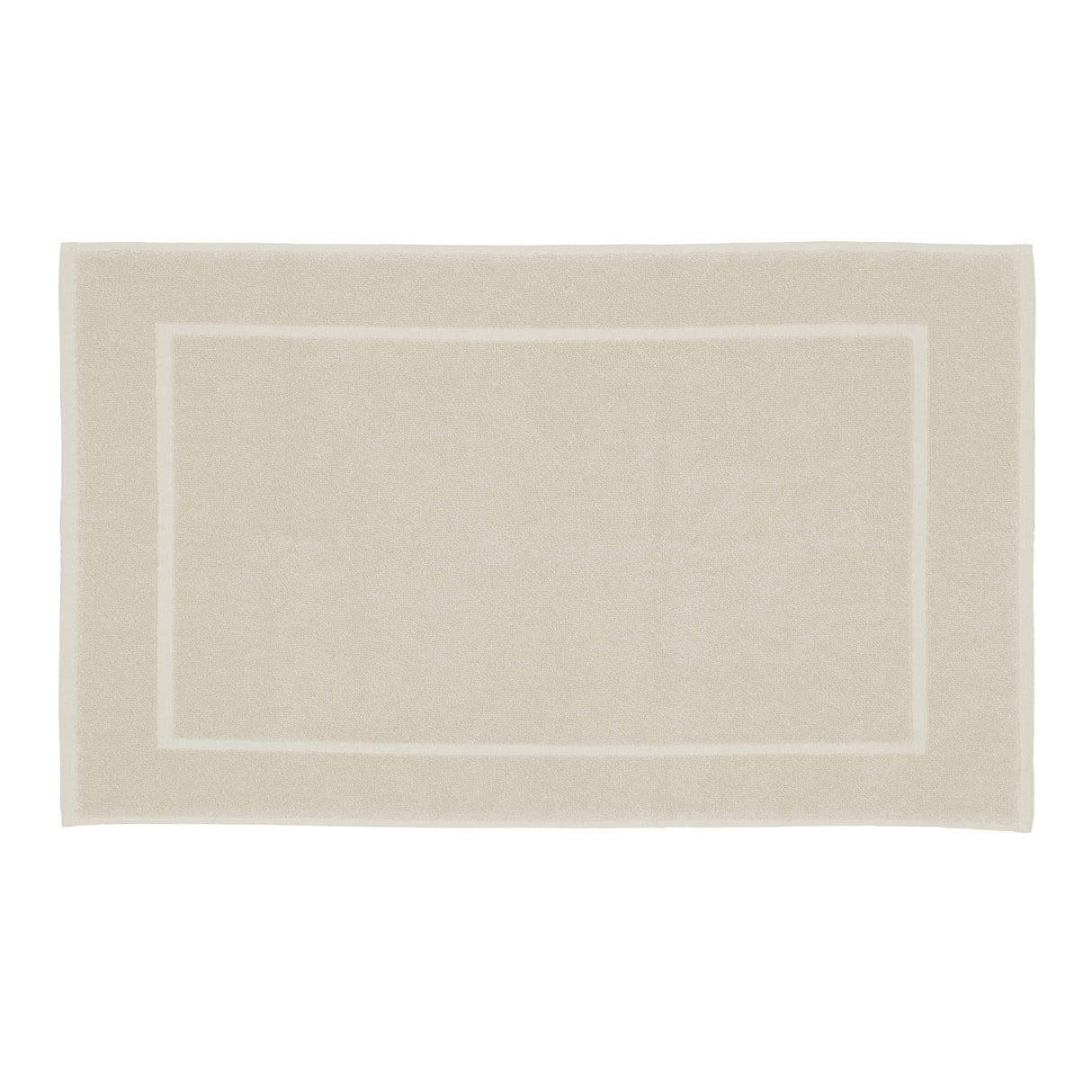 Tappeto Scendibagno in Spugna di Cotone - Coccola Tappeto Fazzini Panna