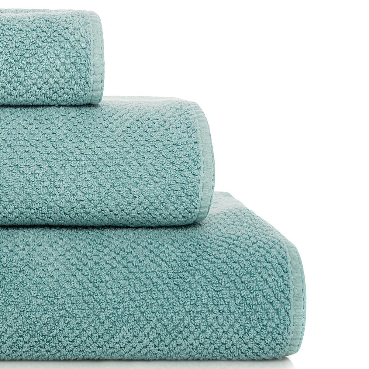 Telo bagno in Spugna di cotone pettinato nido d'ape - Bee Waffle Telo Spugna Graccioza Telo Doccia Baltico