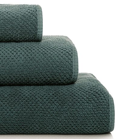 Telo bagno in Spugna di cotone pettinato nido d'ape - Bee Waffle Telo Spugna Graccioza Telo Doccia Muschio