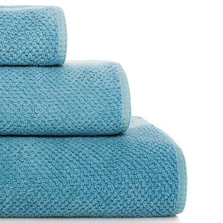 Telo bagno in Spugna di cotone pettinato nido d'ape - Bee Waffle Telo Spugna Graccioza Telo Doccia Petrolio