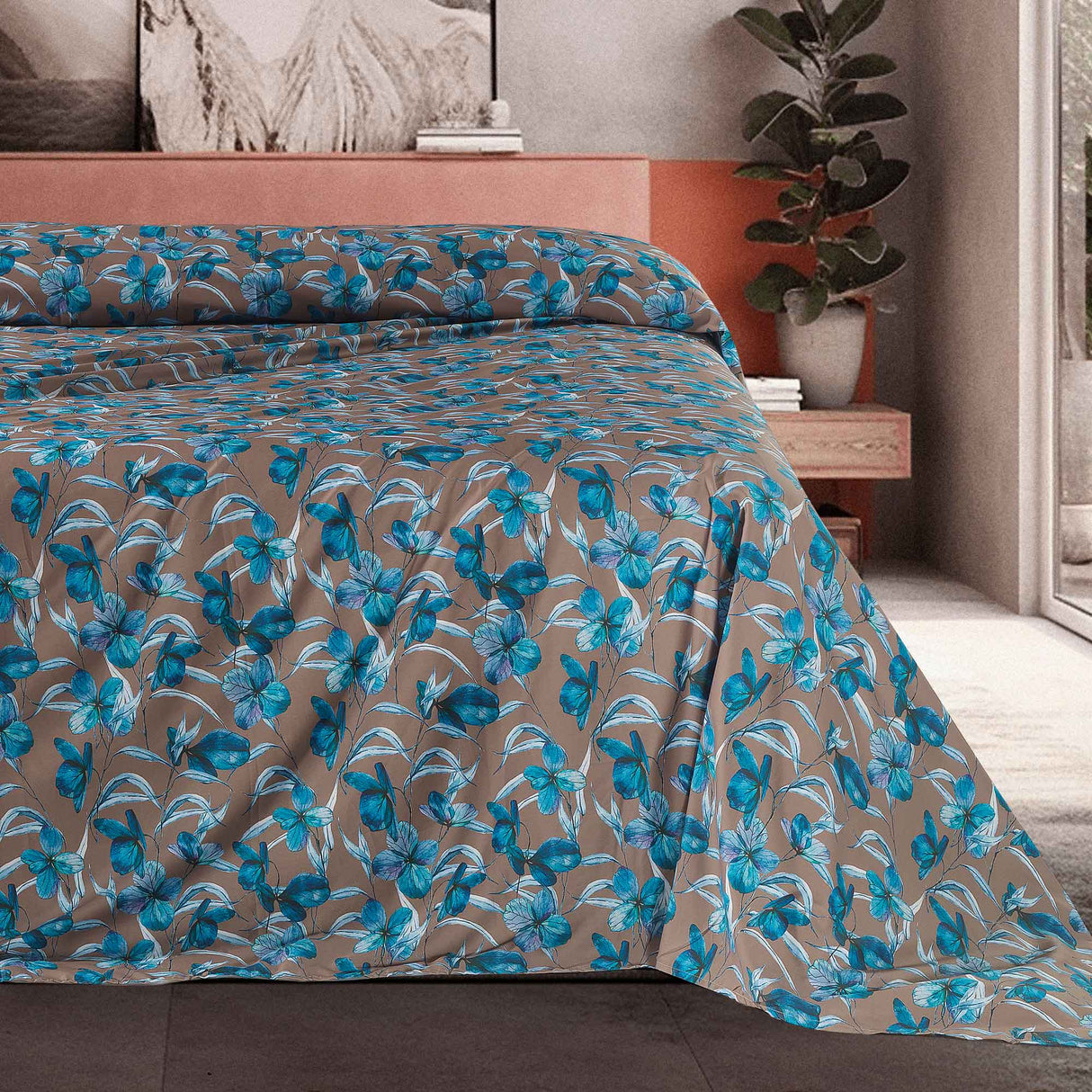 Telo Copritutto in Percalle di Cotone - Clori Telo Copritutto Lisola