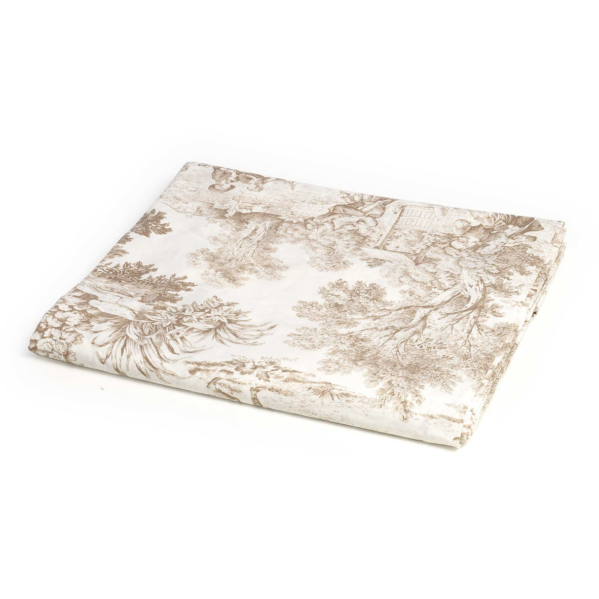 Telo Copritutto in Percalle di Cotone - Jouy Telo Copritutto Lisola Matrimoniale Beige