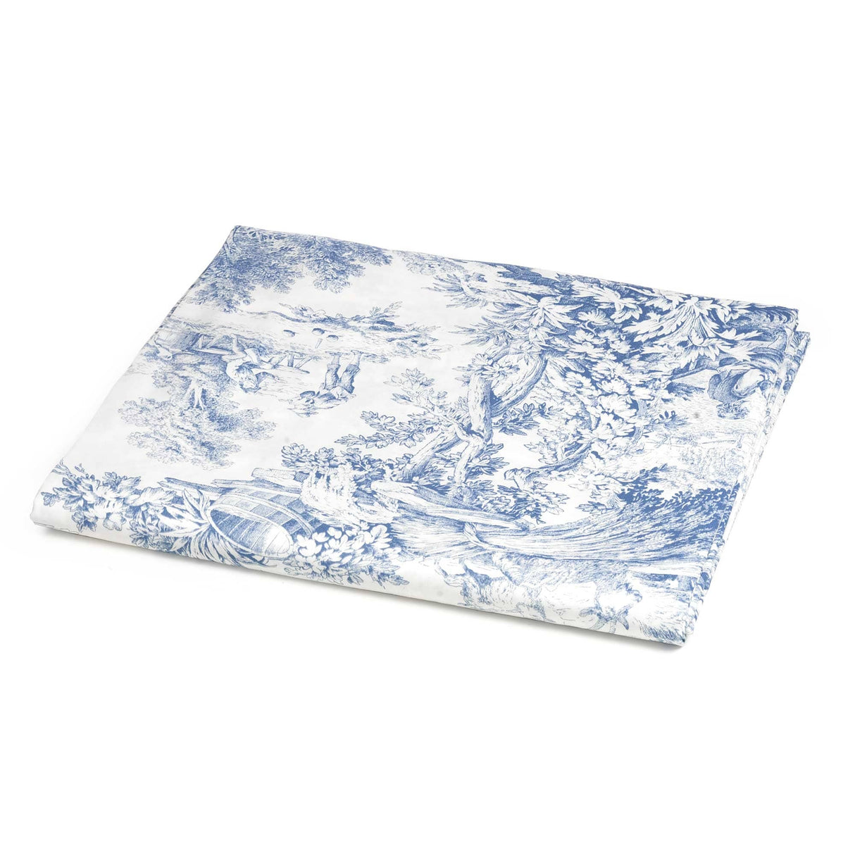 Telo Copritutto in Percalle di Cotone - Jouy Telo Copritutto Lisola Matrimoniale Blu