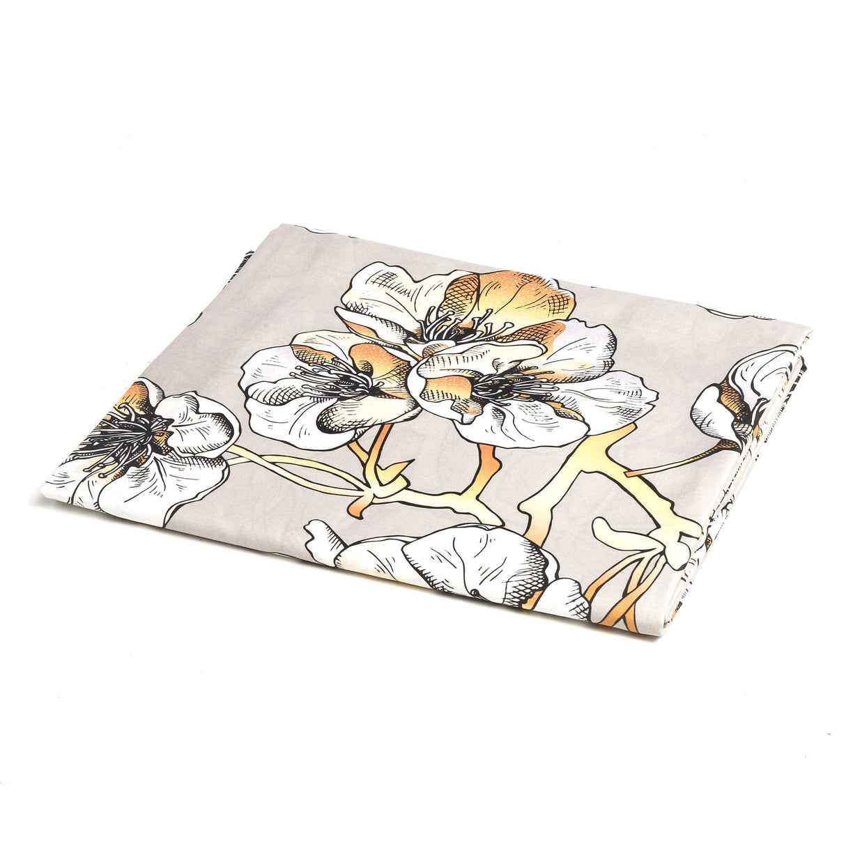 Telo Copritutto in Percalle di Cotone - Ninfa Telo Copritutto Lisola Matrimoniale Grigio